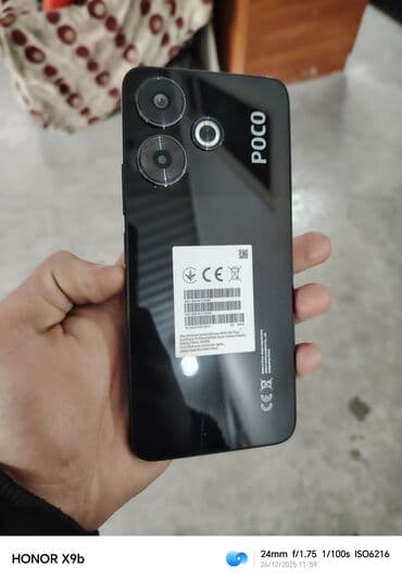 hp pavilion g6 sahibinden: Poco M6, rəng - Qara — 1