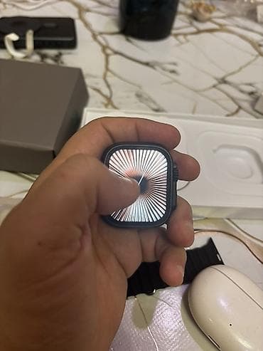 nabi watch: Apple Watch Ultra 2 1-1 kopiyasi smart saat sondurub yandiranda — 7