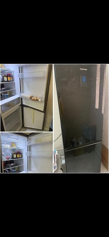 playstation 5 oyun diskleri: 2 qapılı Samsung Soyuducu Satılır, rəng - Qara — 1