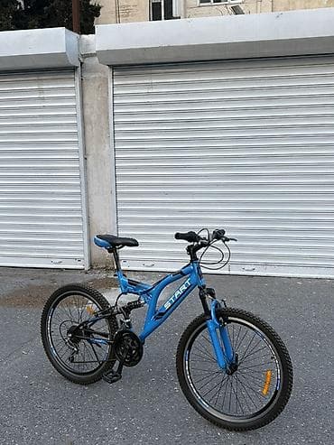 velasped: Mavi “START” brendi dağ velosipedi - Çərçivə: amortizatorlu — 3