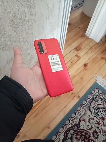 telefon a: Redmi 9T, 64 GB, rəng - Qırmızı — 1
