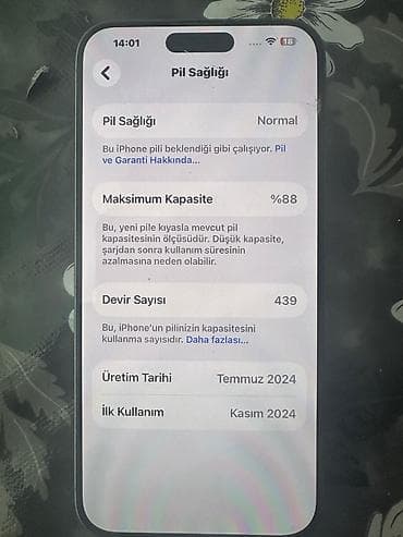 IPhone 15 Pro Max, Gümüşü — 2