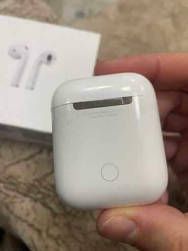 airpods qutusu: İşlənmiş Simli Qulaqcıqlar, Apple — 1