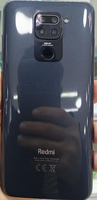 TV və video: Redmi Note 9, 128 GB, rəng - Boz, Barmaq izi — 2