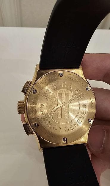 saatlar: Qol saatı, Hublot, rəng - Qızılı — 3