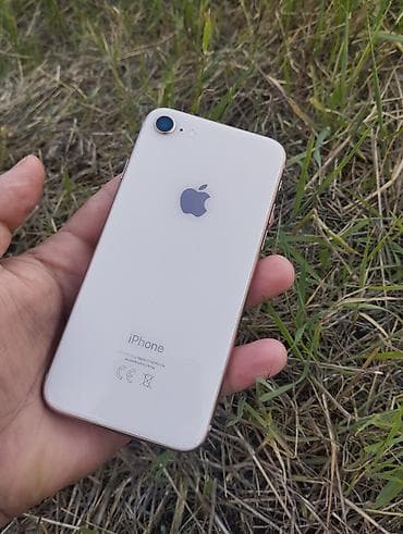 iphone 8 plata: IPhone 8, 64 GB, Ağ, Simsiz şarj — 3