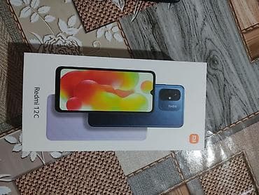 telfon gence: Redmi 12C, 128 GB, rəng - Qara, İki sim kartlı — 5