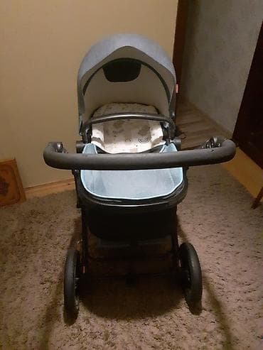 velosiped formalı uşaq arabası: Çıxarıla bilən beşikli araba — 3