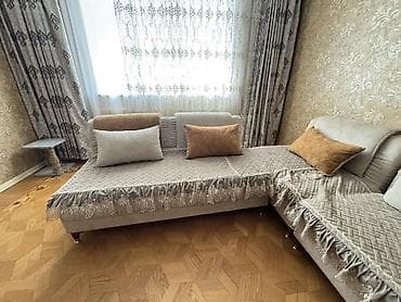 L şəklində yumşaq mebel dəsti - Forma: L künc divan, iki tərəfli — 1
