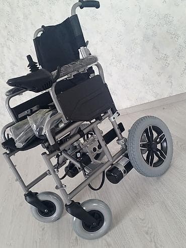 Elektrikli əlil arabası - Güclü ikili arxa motor sistemi: hər təkərdə
