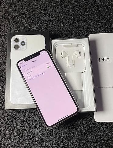 ipad pro 11 m2: IPhone 11 Pro, 256 GB, Gümüşü, Zəmanət, Kredit, Simsiz şarj — 7
