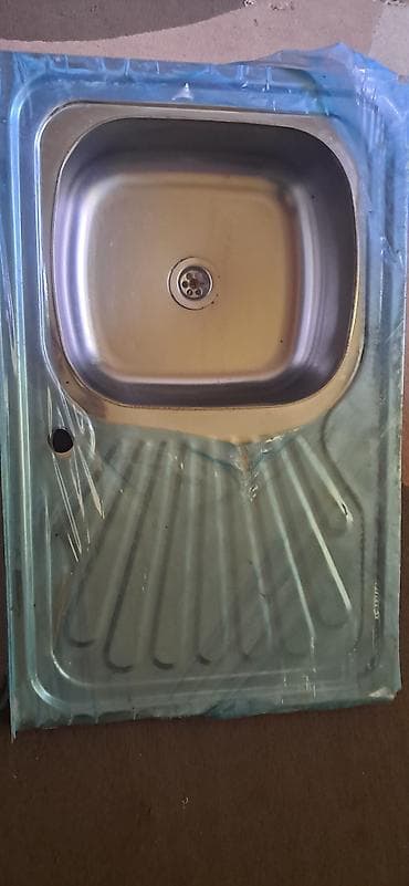 Yeni Kvadrat Mətbəx çanağı, Şkafsız, Paslanmaz polad, Ünvandan götürmə