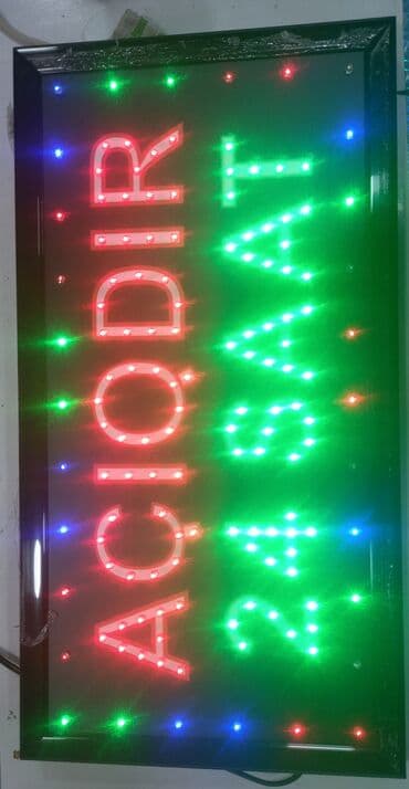 рекламные вывески реклама: Reklam lövhəsi Açıqdır. Market.Aptek.Dərzi.və digər. yeni.Eyni — 3