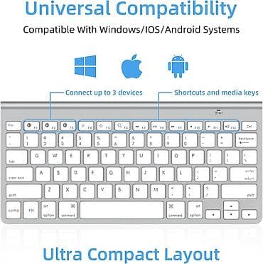 asus noutbook: Salam Simsiz klaviatura siçan dəsti •Səssiz klik •Kompak ölçü •Gözəl — 6