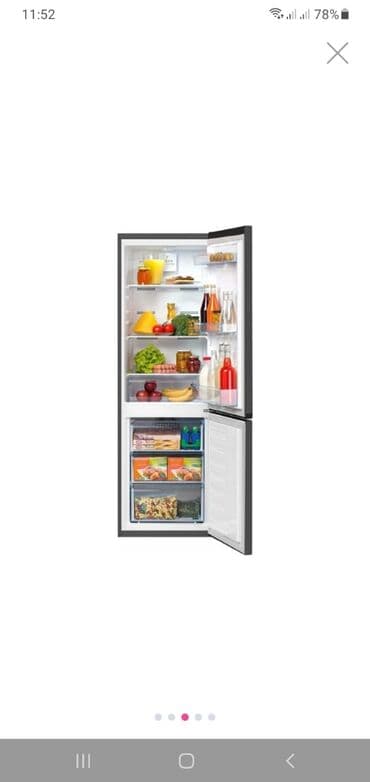 beko kondisioner pult: Yeni 2 qapılı Beko Soyuducu Satılır, rəng - Boz — 3