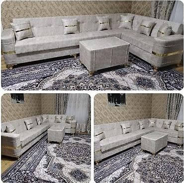 divan sifarişi: Künc divan, Qonaq otağı üçün, Açılan — 4