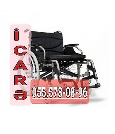 Manuel əlil arabası - Yüngül və davamlı metal çərçivə - Qara rəngli