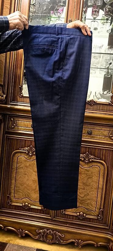 cins etek: Carlo Bellucci kişi kostyumu - Rəng: tünd göy (navy), zərif — 8