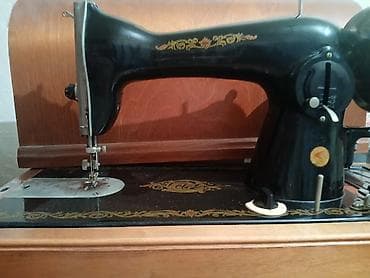 elektro gitara satilir: Yenidir. Mexaniki tikiş maşını – klassik model, qara laklı metal gövdə — 3