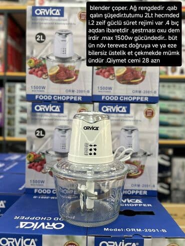 Mətbəx kombaynları və doğrayıcıları: Mətbəx kombaynı Yeni, Ödənişli çatdırılma, Rayonlara çatdırılma, Ünvandan götürmə — 10