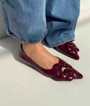 домашние женские тапочки балетки: Балетки, Размер: 40, Новый — 3