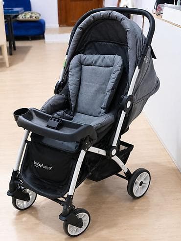 BabyForce uşaq arabası – praktik və rahat gəzinti üçün - Rəng: tünd — 2
