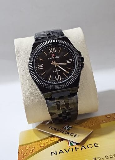 sahatlar: Qol saatı, NaviForce, rəng - Gümüşü — 4