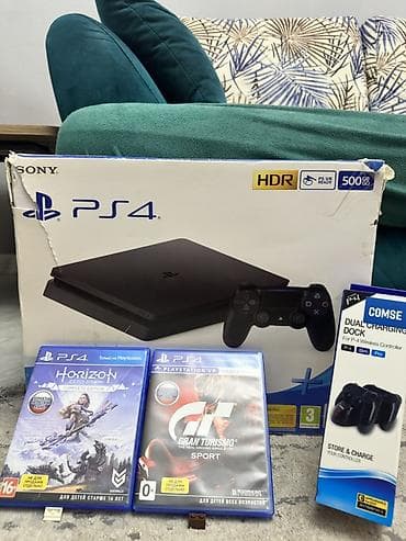 playstation 4 500gb: Sony PlayStation 4 Slim oyun konsolu – 500 GB Xüsusiyyətlər: - Model — 1