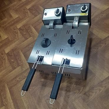 Kompüter, noutbuk və planşetlər: İkiqablı elektrik fritöz - Material: paslanmayan polad korpus və — 1