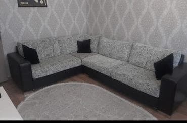 Künc divan, İşlənmiş, Parça, Çatdırılma yoxdur