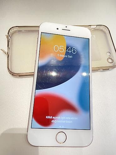 ayfon 6 s plus: IPhone 6s, 16 GB, Rose Gold, Barmaq izi — 1