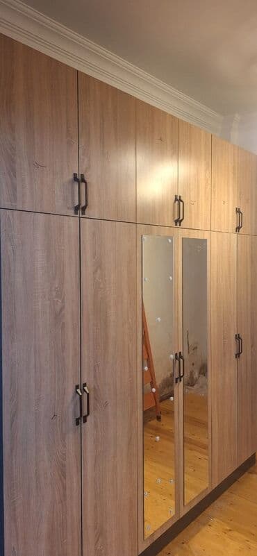 darvaza qapı: Açılan, 6 qapı Düz dolab, Qarderob, paltar dolabı — 4