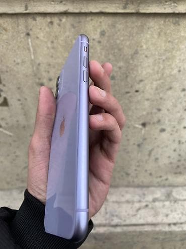 iphone 12 pro mini: IPhone 11, 64 GB, Deep Purple, Zəmanət, Simsiz şarj, Face ID — 7