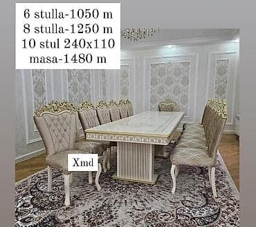 bar stullar: Qonaq otağı üçün, Açılmayan, Dördbucaq masa — 1
