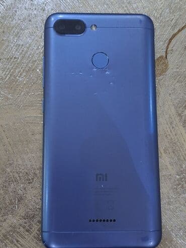 xiaomi 3: Redmi 6, 32 GB, rəng - Mavi, Barmaq izi — 2