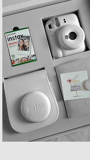 ventilyator mini: Fujifilm Instax Mini 12 dəst - Rəng: ağ - Fotoaparat: Instax Mini 12 — 1