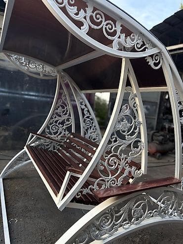 kacele: Yeni, Skamya-yelləncəl, Zontikli, Metal — 4