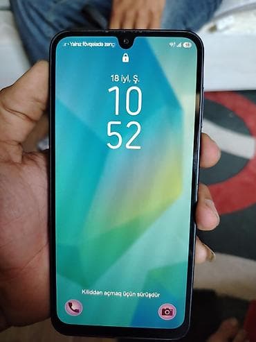 dubai version iphone: Samsung Galaxy A16 5G, 128 GB, rəng - Qara, Düyməli, Barmaq izi — 3