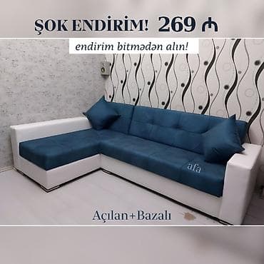 kohnə divanlar: Künc divan, Yeni, Açılan, Bazalı — 2