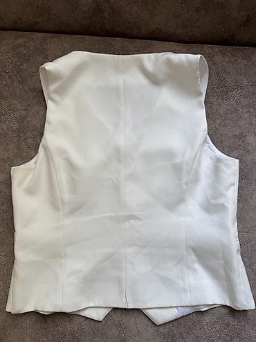 cool geyimler: Jilet, L, XL, rəng - Ağ — 2