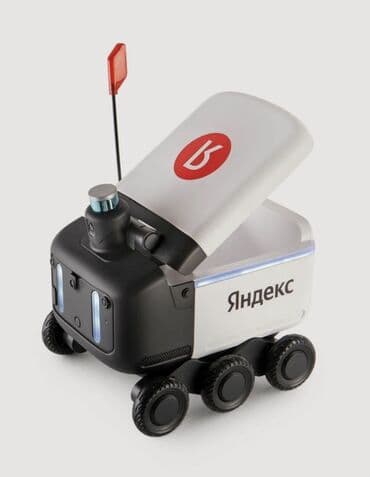 роботы на радиоуправлении: 🔥 Эксклюзив! Мини-робот-доставщик Яндекс (игрушка на пульте — 2