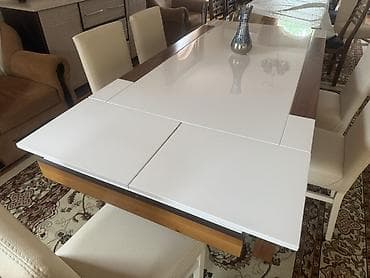 agac satiram: Qonaq masası, Açılan, Taxta, Dördbucaq masa — 4