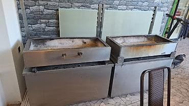2 eded manqal döner uzunu 110.der 90sm . Şişi var. her biri az — 2