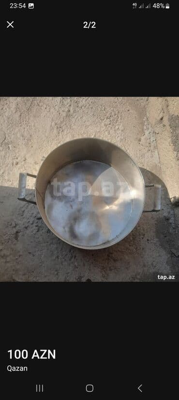 qazan və tavalar: Qazan — 1