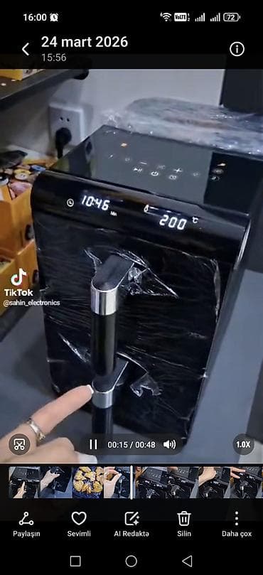 fritür: Fritoz Yağsız l, Yeni, Ödənişli çatdırılma — 1