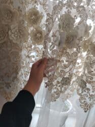 pencere perde: Yeni, Vilyur Pərdə, rəng - Ağ, Ünvandan götürmə — 7