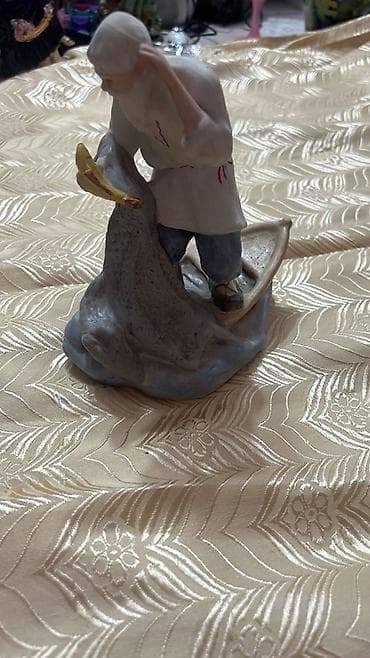 deniz şekli: Fiqur, Keramika, rəng - Bej — 1