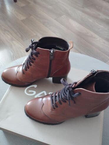 Tuflilər: Ölçü: 37, rəng - Qəhvəyi, İşlənmiş — 3