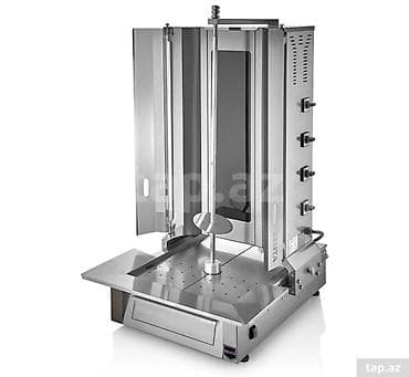 Аппараты для донера: Электрический, Remta, 4 горелки, С ножом — 2