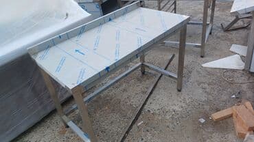 стол деревянный кухонный: Прямоугольный стол, Нераскладной — 39